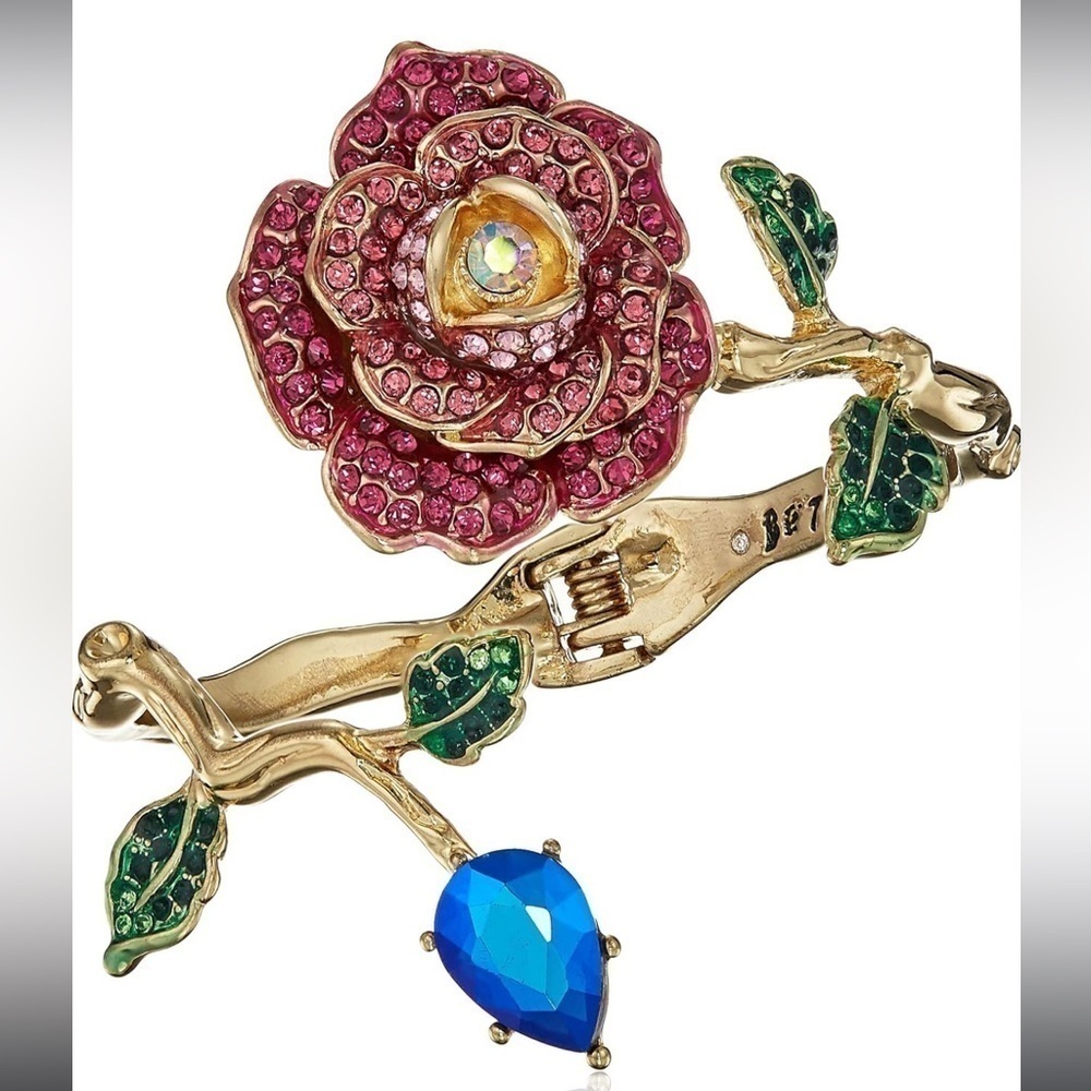 Betsey Johnson Rose‎ Hinge Bracelet